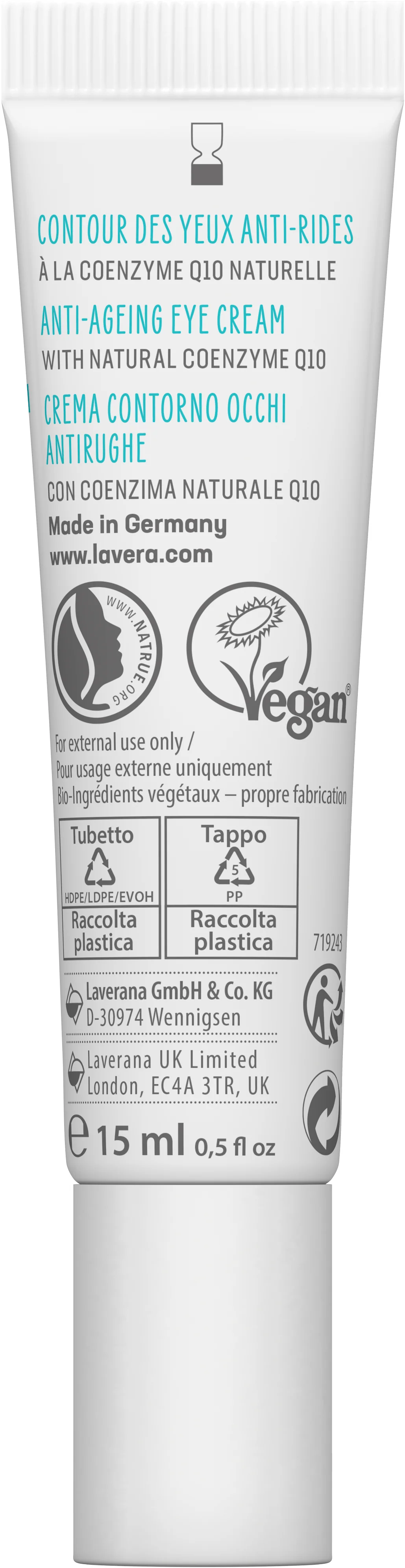 basis sensitiv Anti-Falten Augencreme Q10 - Image 5