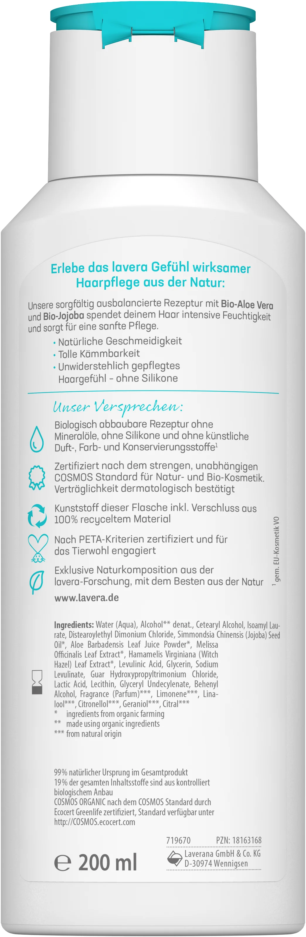basis sensitive Pflegespülung Feuchtigkeit & Pflege - Image 4