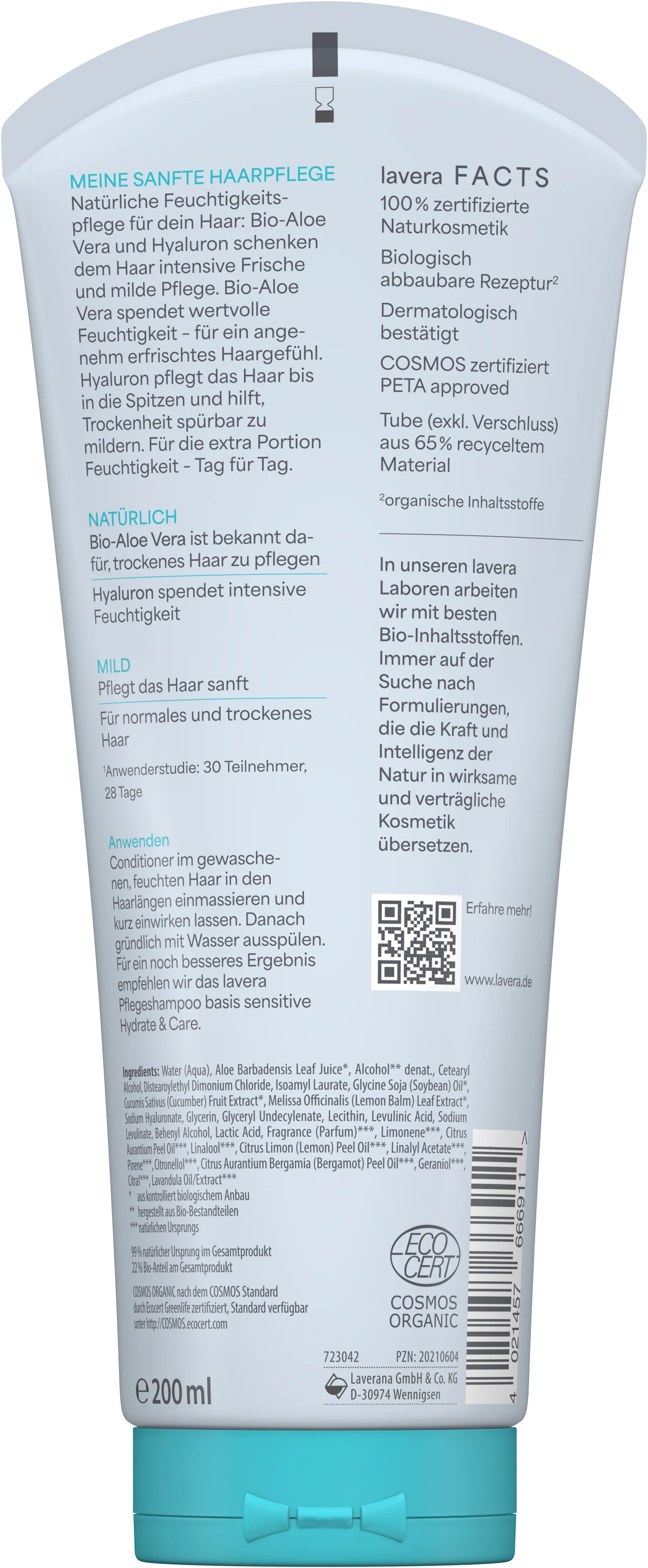 Conditioner basis sensitive Hydrate & Care - Image 4