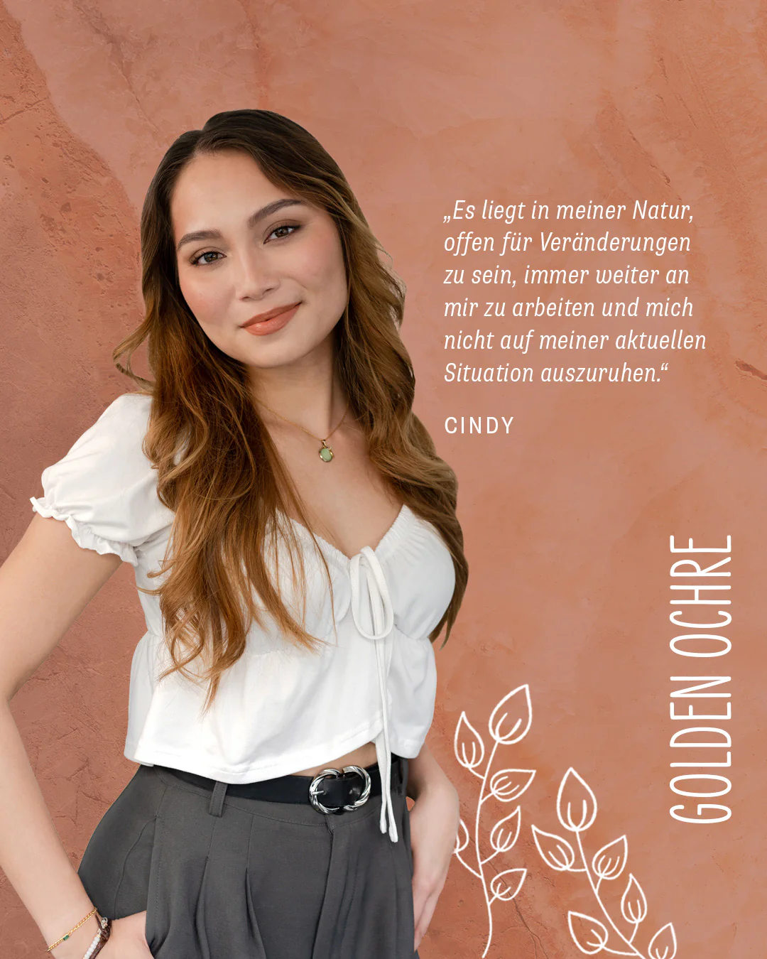 Cream Glow Lipstick -Golden Ochre 06- - Image 5