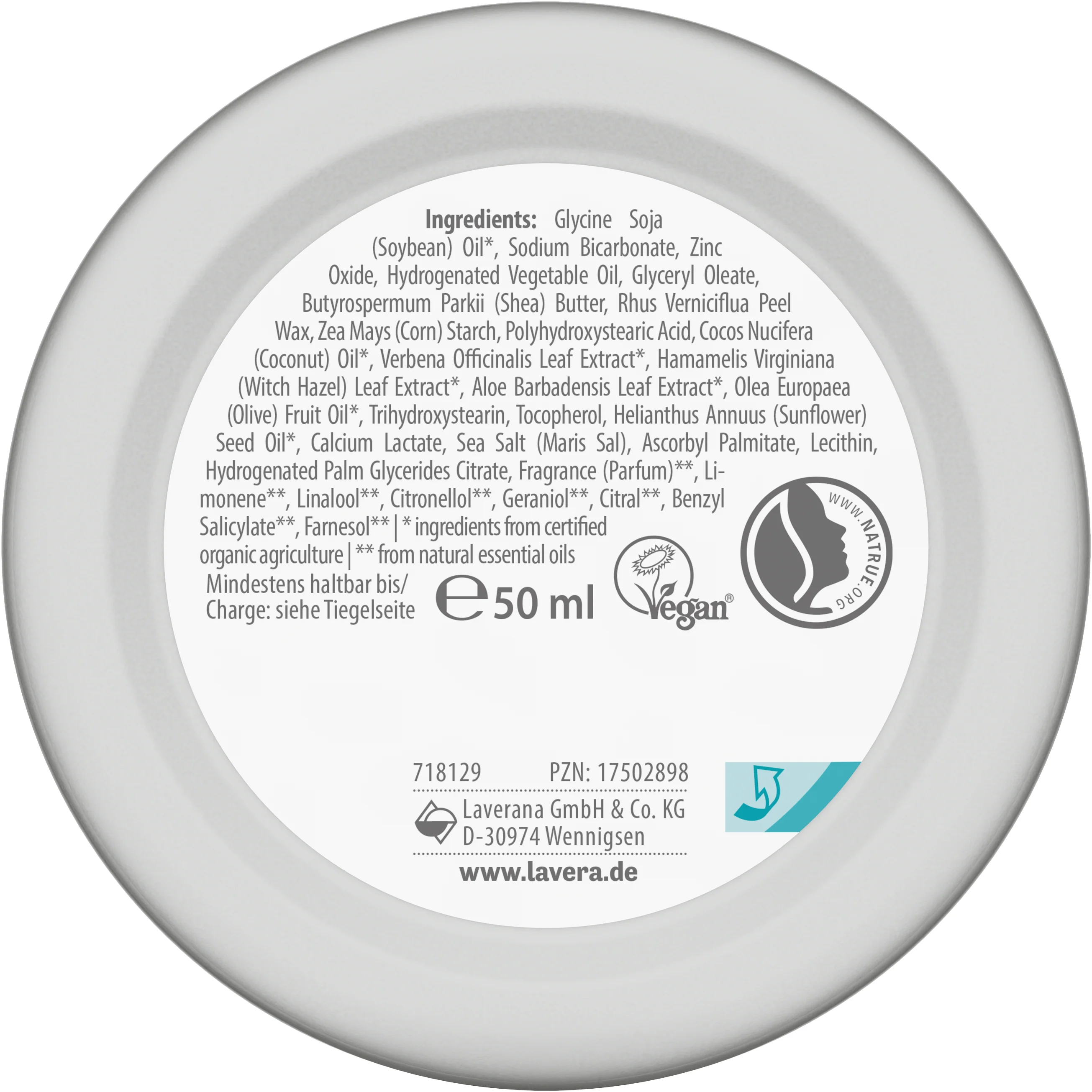Deo Creme basis sensitive NATURAL & SENSITIVE - Image 4
