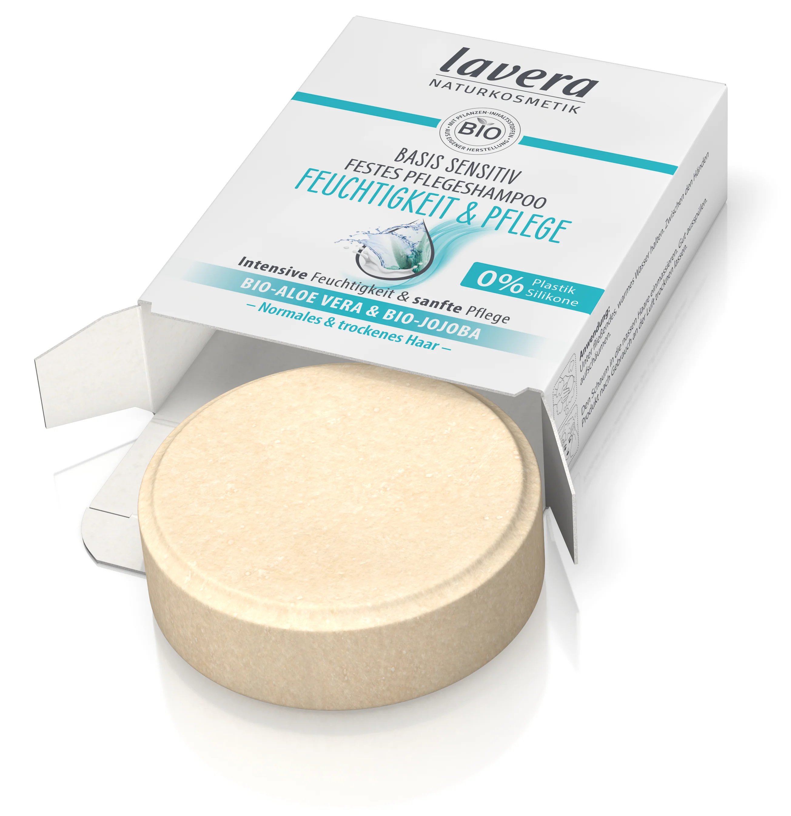 Festes Pflegeshampoo basis sensitive Feuchtigkeit & Pflege - Image 3