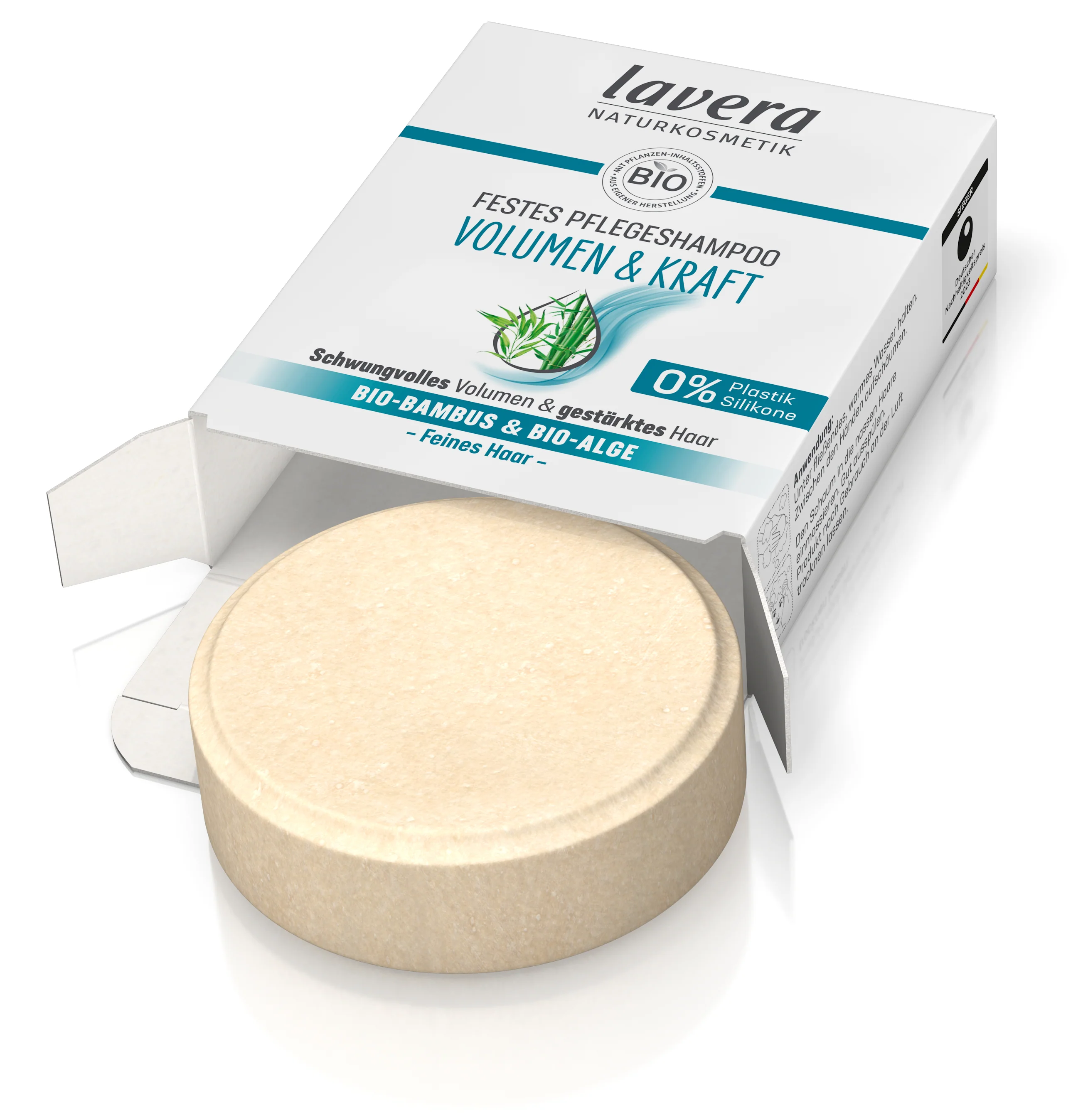 Festes Pflegeshampoo Volumen & Kraft - Image 3