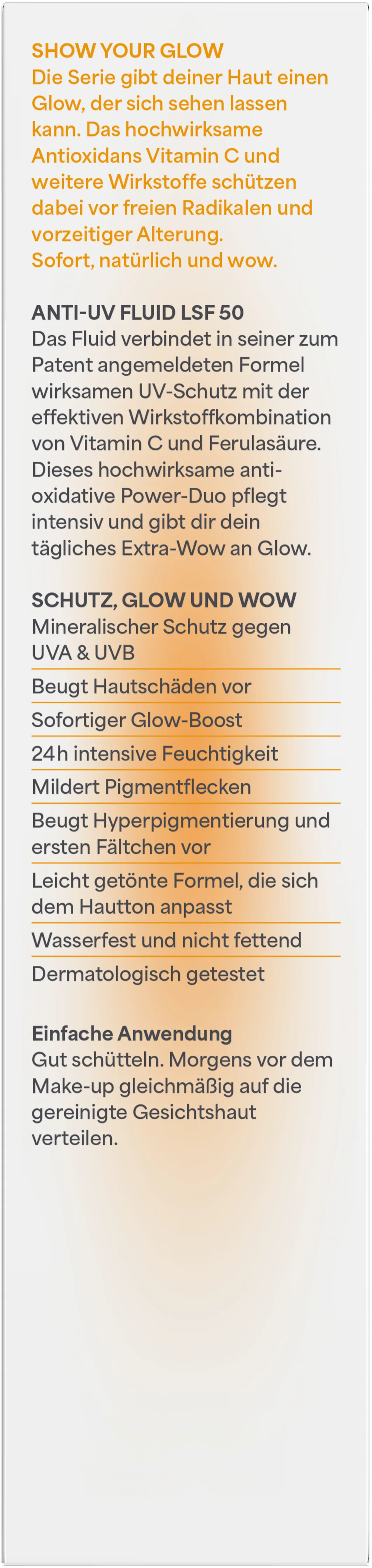Glow by Nature Anti-UV Fluid LSF 50 - Image 5