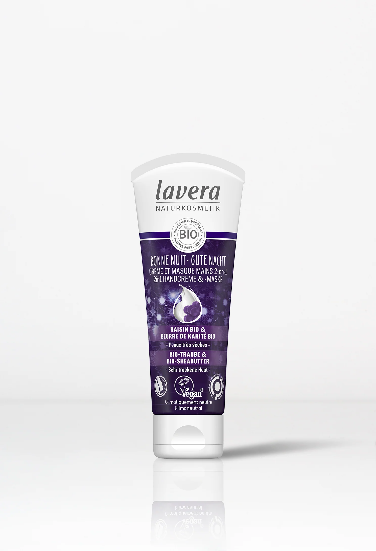 Gute Nacht 2in1 Handcreme & -maske