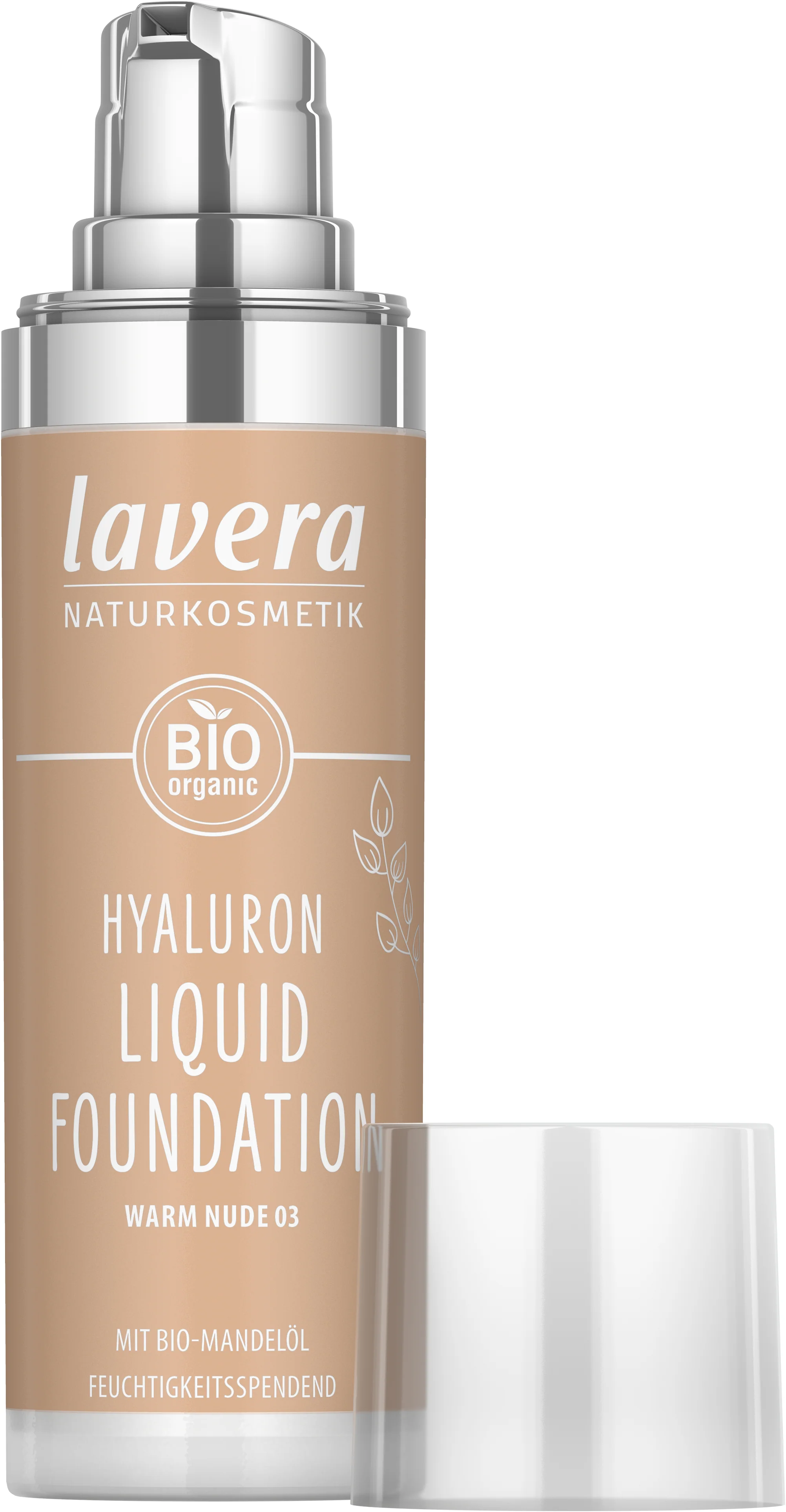 Hyaluron Liquid Foundation -Warm Nude 03- - Image 3