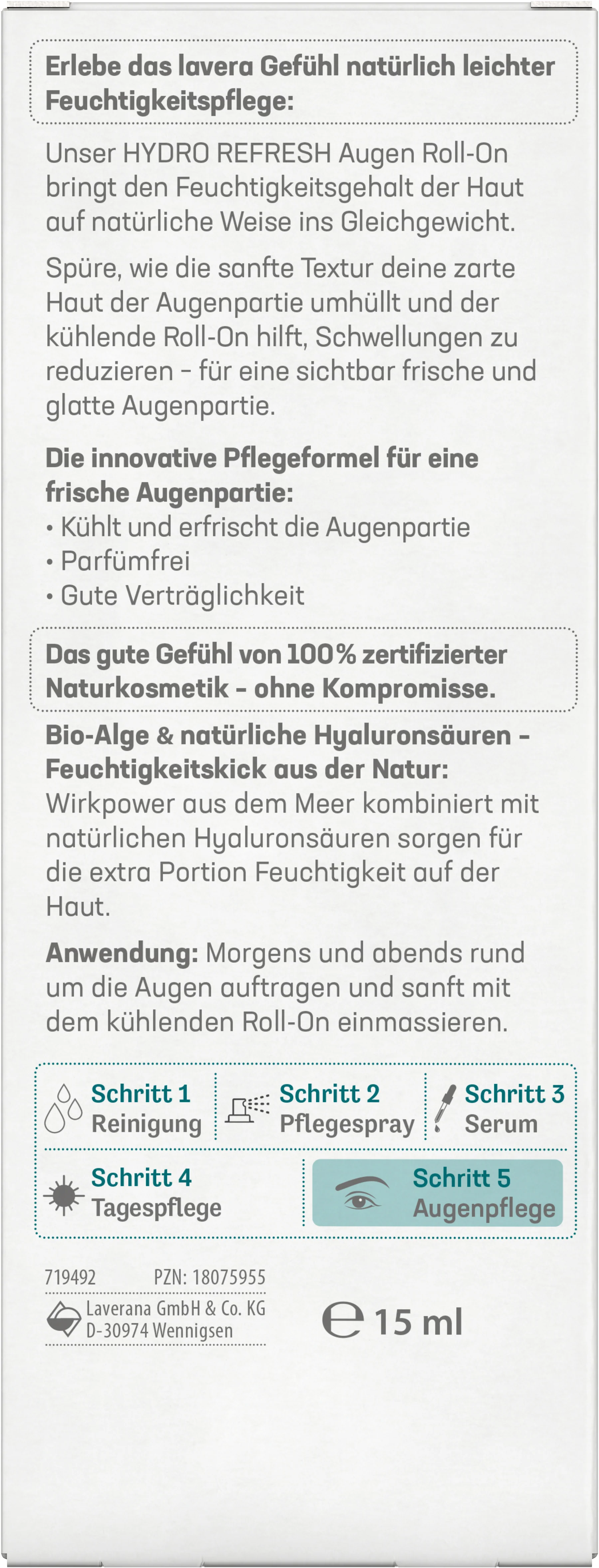 Hydro Refresh Augen Roll-On - Image 4