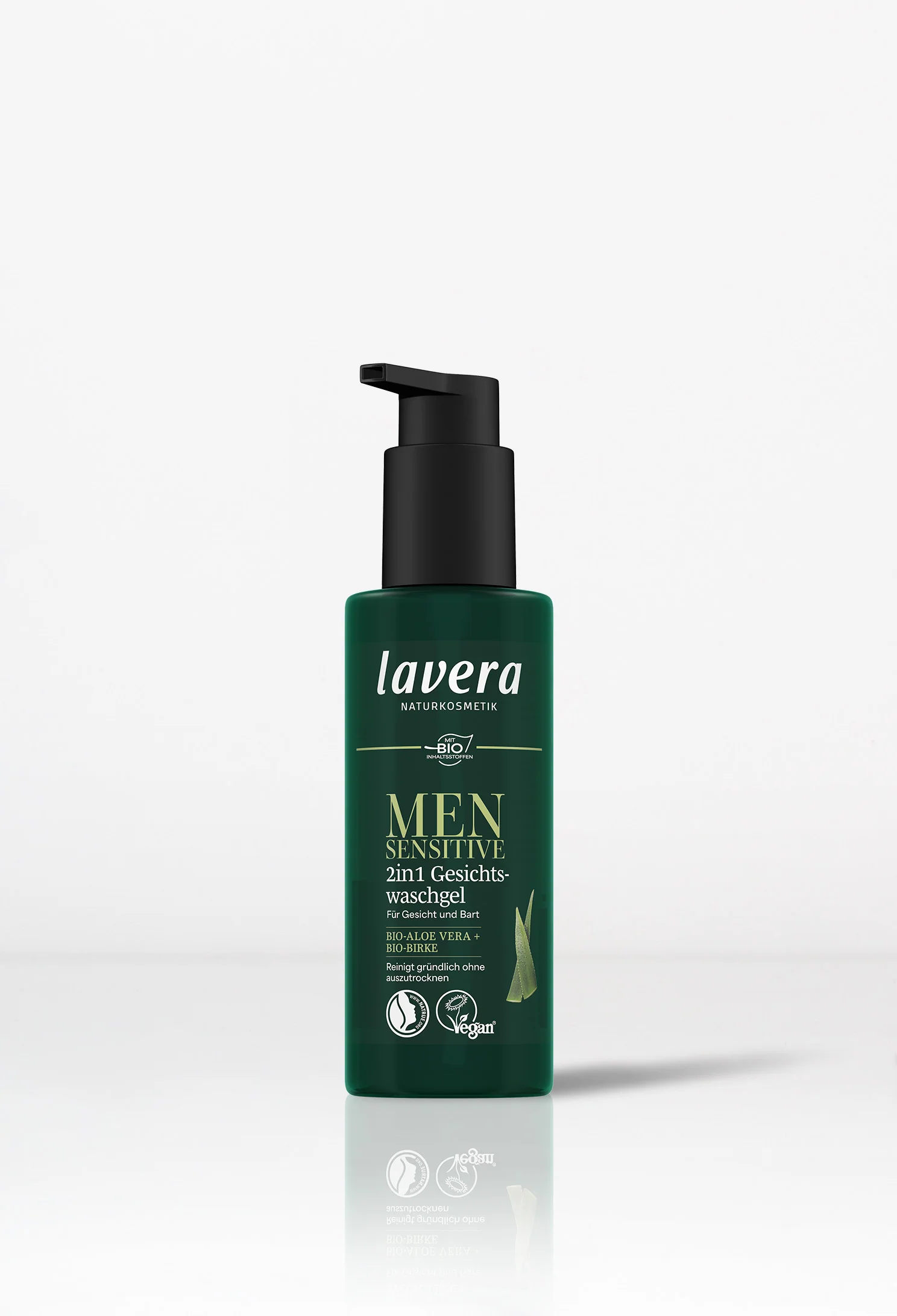 Men sensitive 2in1 Gesichtswaschgel