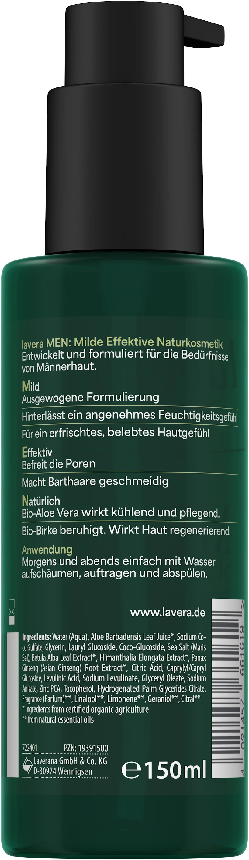 Men sensitive 2in1 Gesichtswaschgel - Image 3
