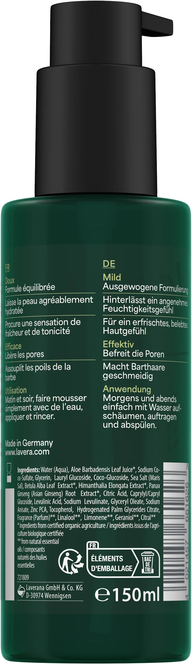 Men sensitive 2in1 Gesichtswaschgel - Image 3