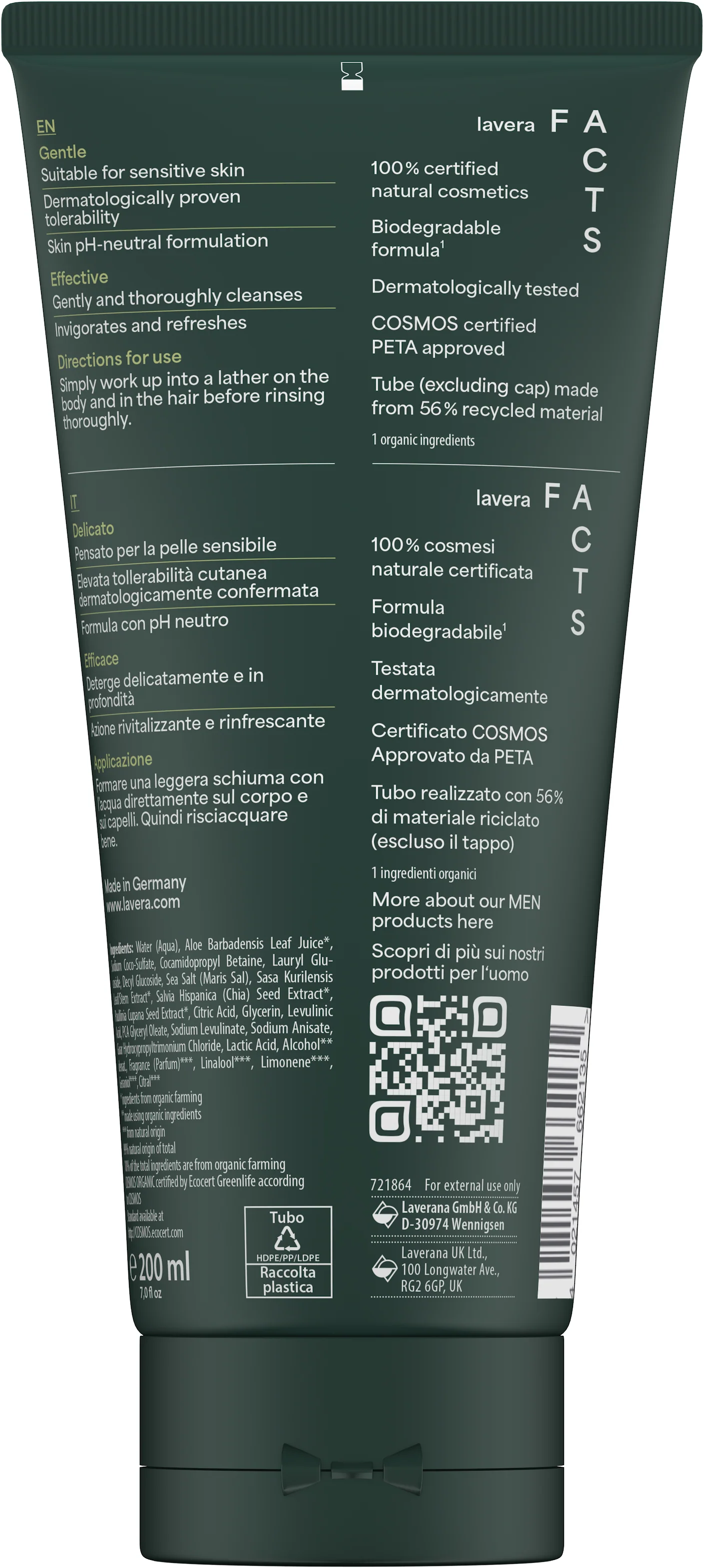 Men sensitive 3in1 Duschgel - Image 3