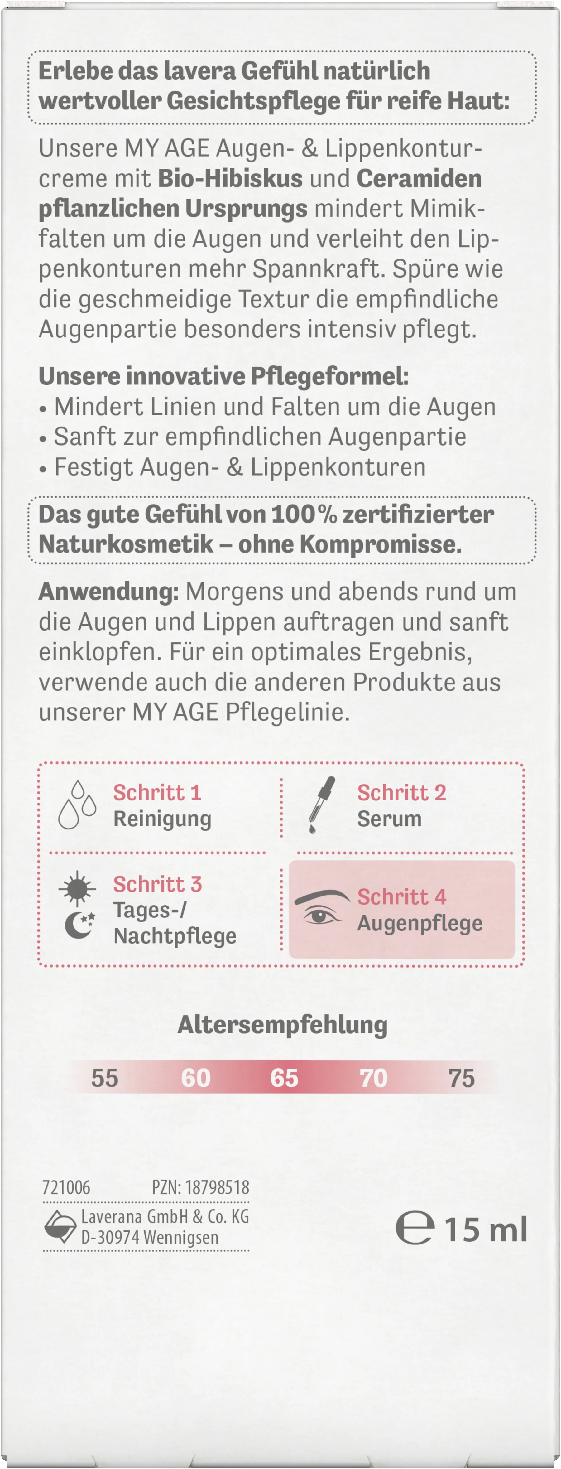MY AGE Augen- & Lippenkonturcreme - Image 6