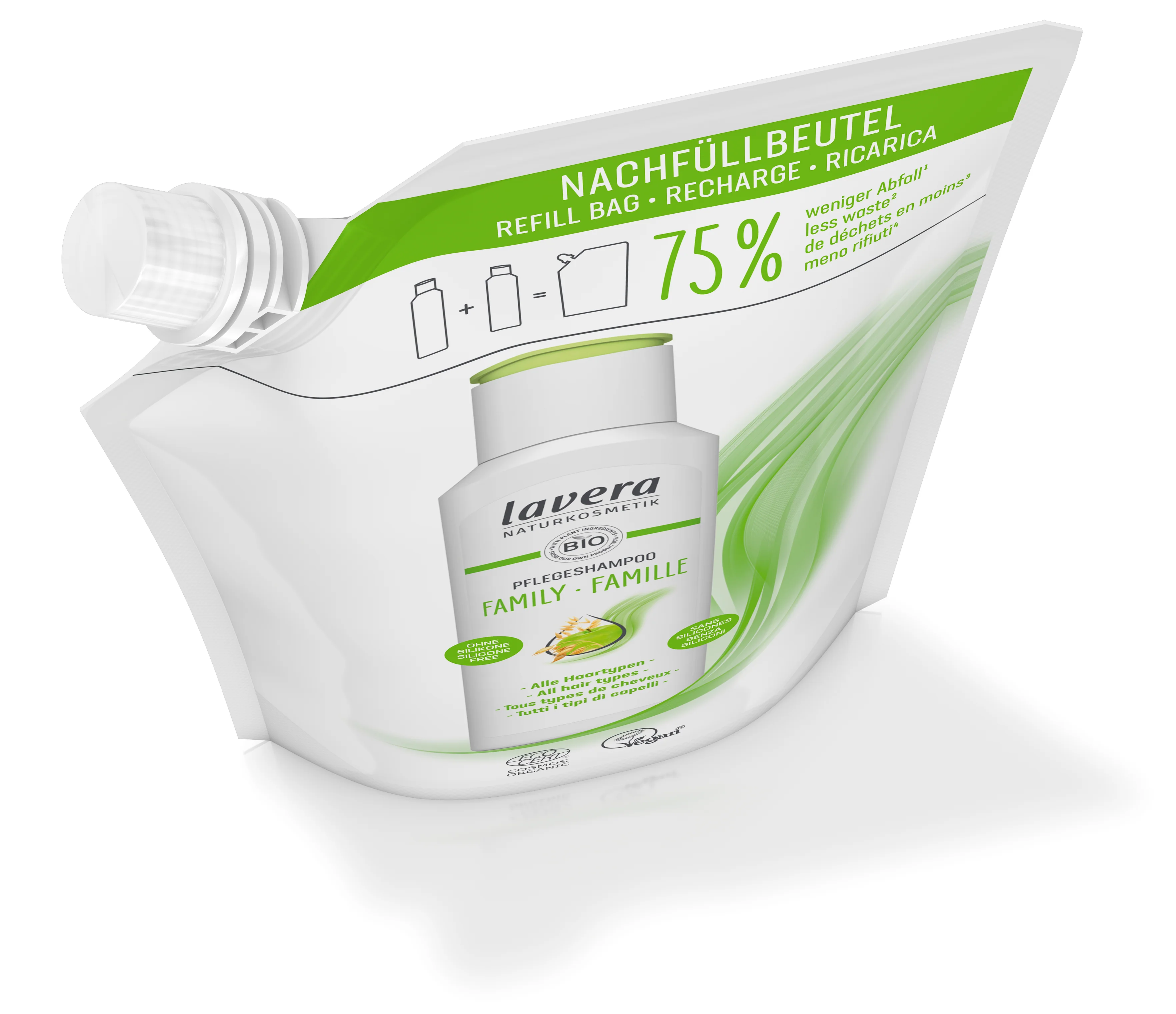 Nachfüllbeutel Pflegeshampoo Family - Image 3