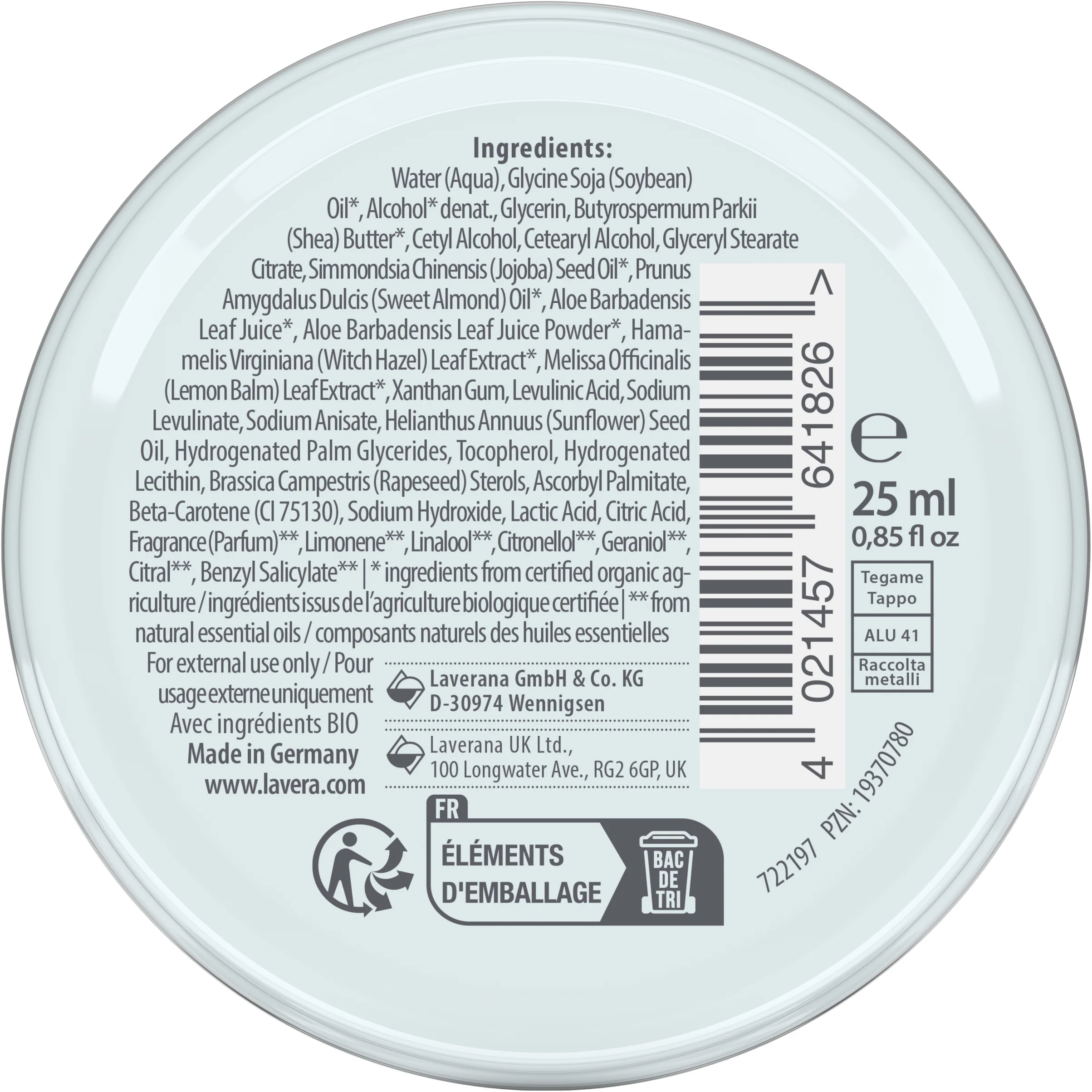 Reisegröße basis sensitive Creme - Image 3
