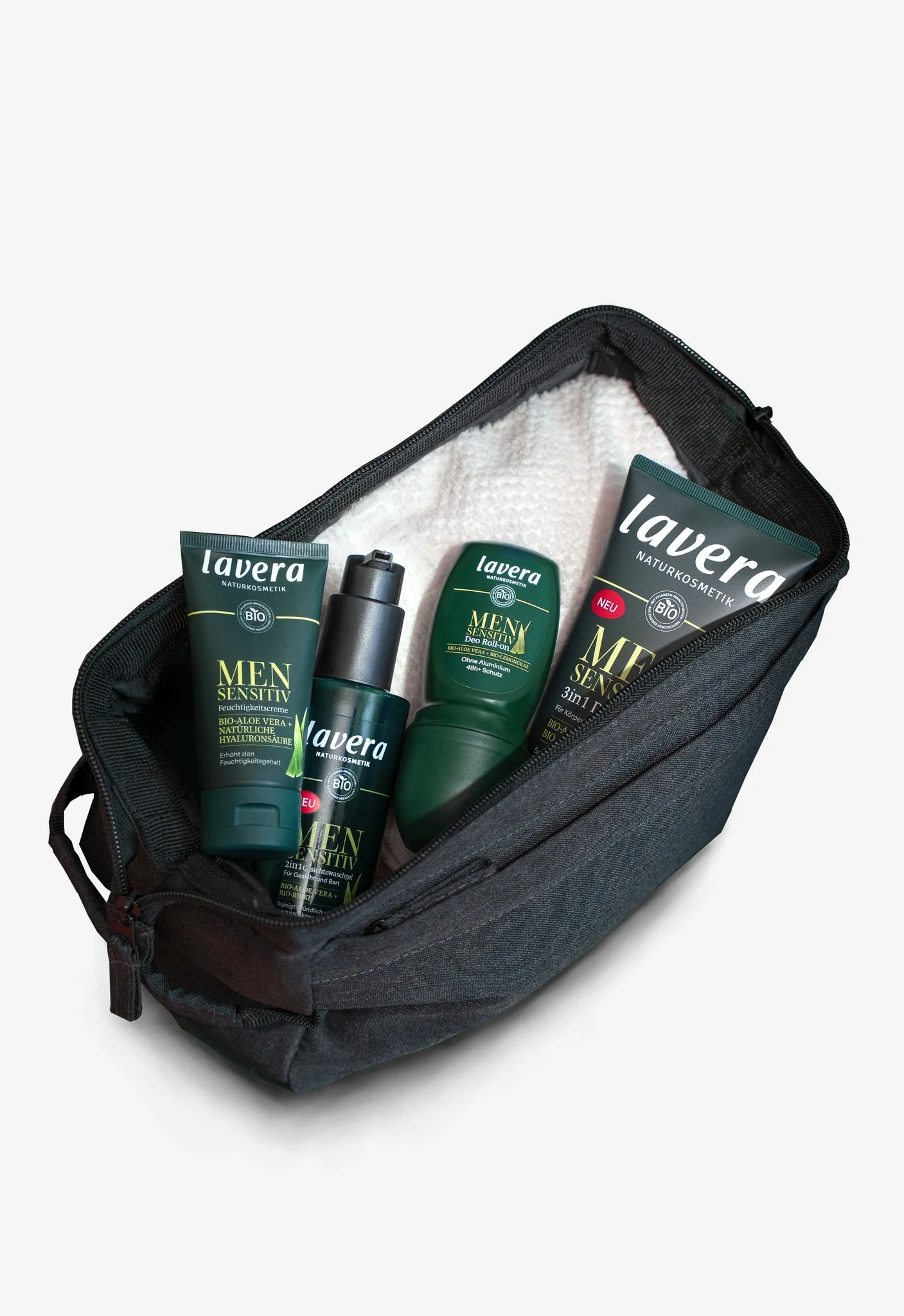 Set - Men Sensitive plus Kulturtasche