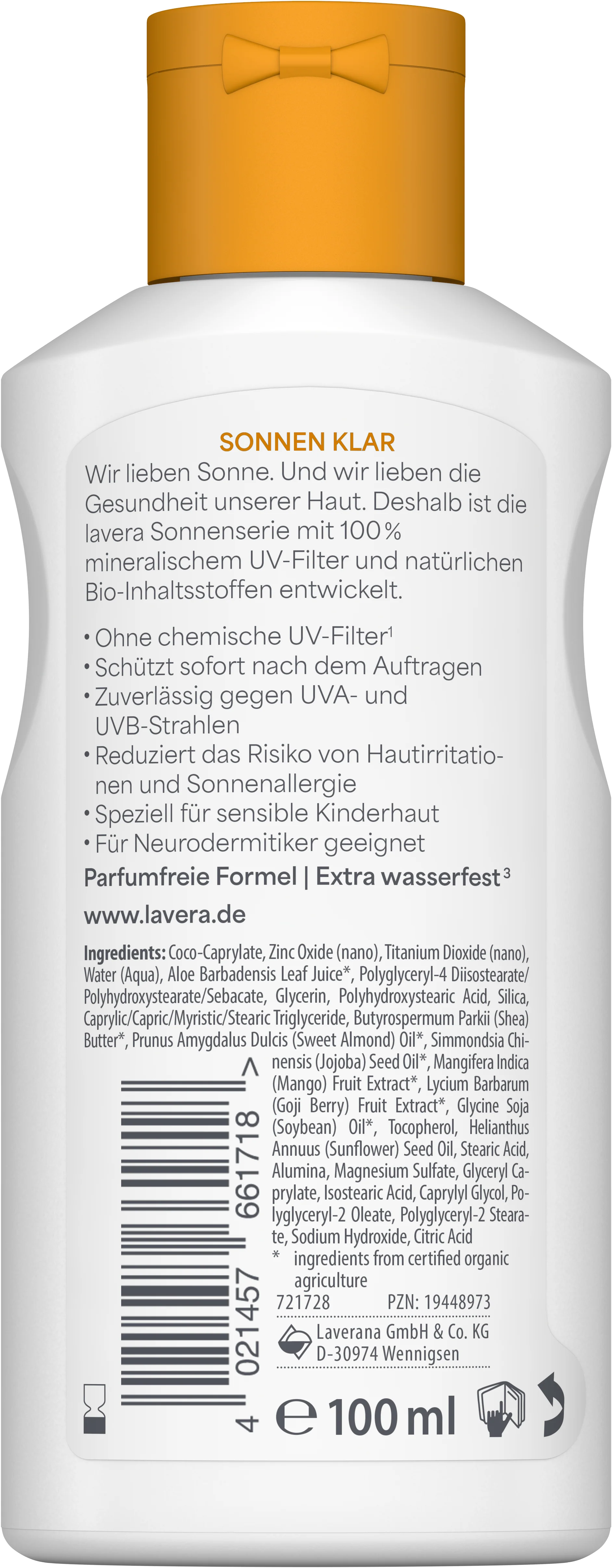 Sonnenlotion Sensitiv Kids LSF 50 - Image 3