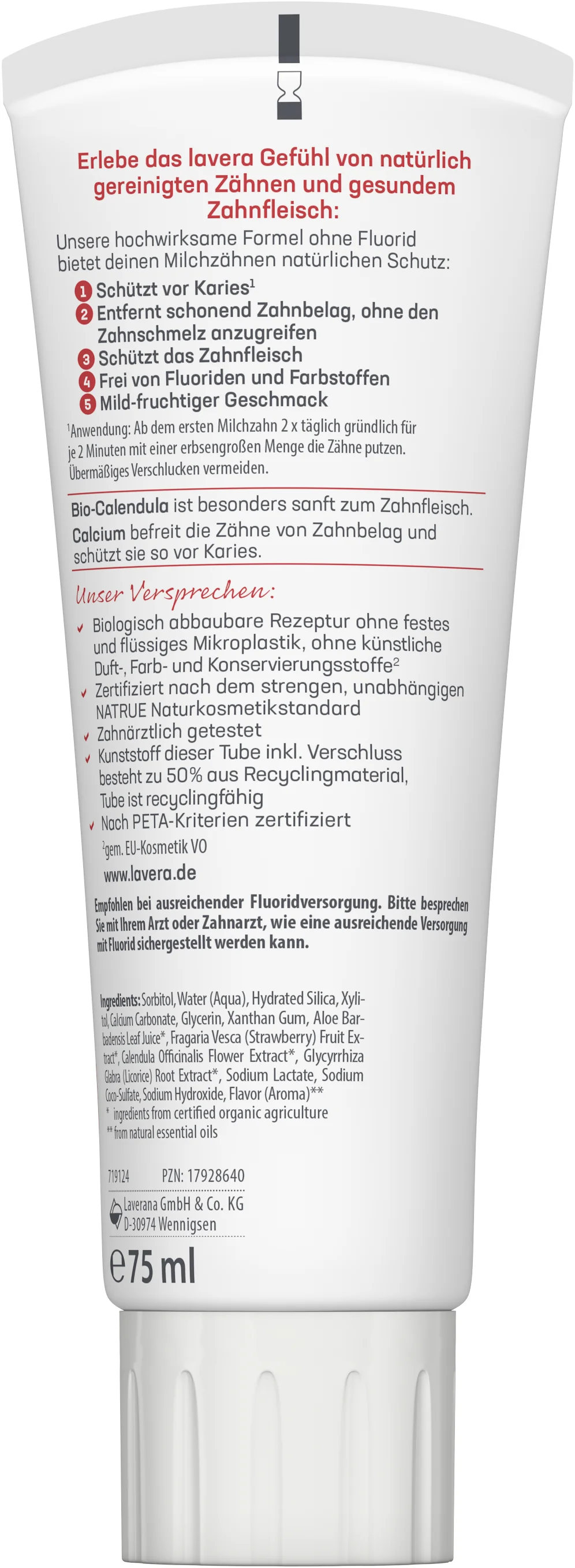 Zahncreme Kids Fluoridfrei - Image 3