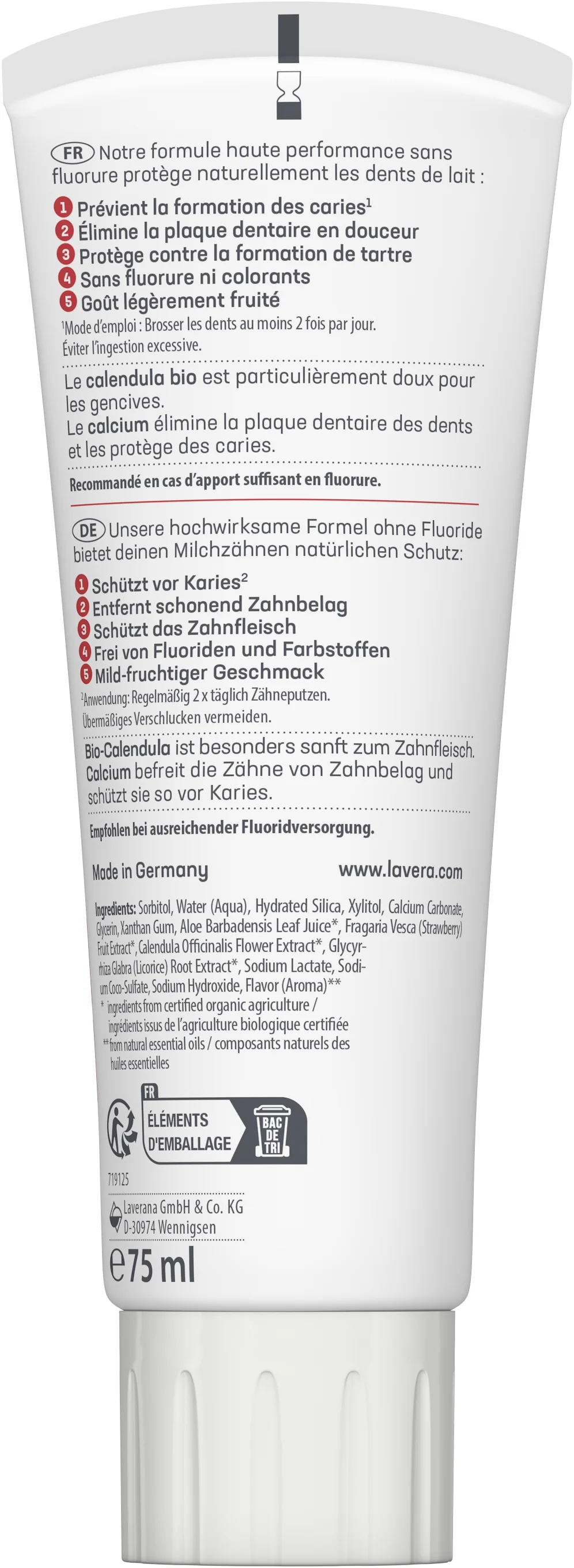 Zahncreme Kids Fluoridfrei - Image 3