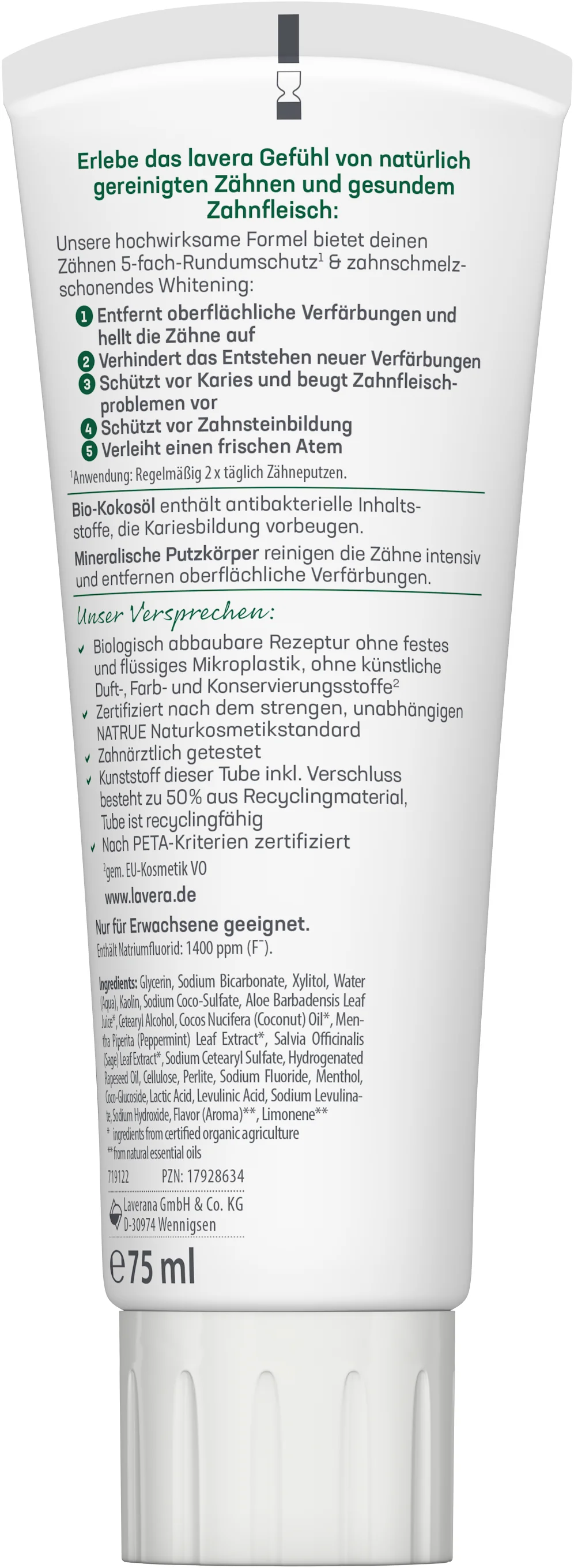 Zahncreme Sensitive Whitening - Image 3